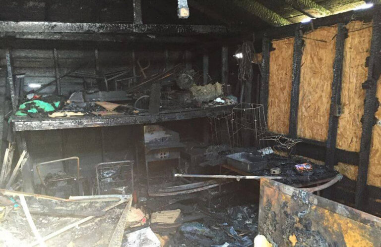 fire damage restoration